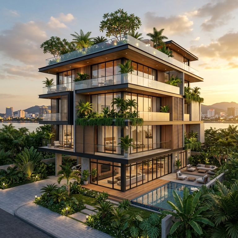 Lotus Vista Apartment — Căn Hộ Penthouse