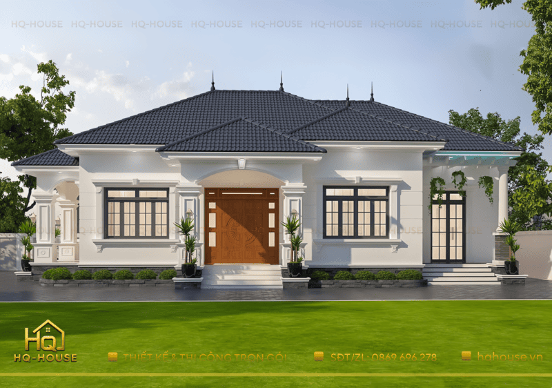 NHÀ VƯỜN 1 TẦNG – Không gian sống xanh, thoáng mát